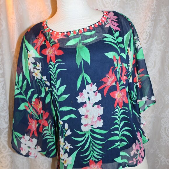 Ruby Rd. Tops - Ruby Rd petite small 2 tops layered look pretty
